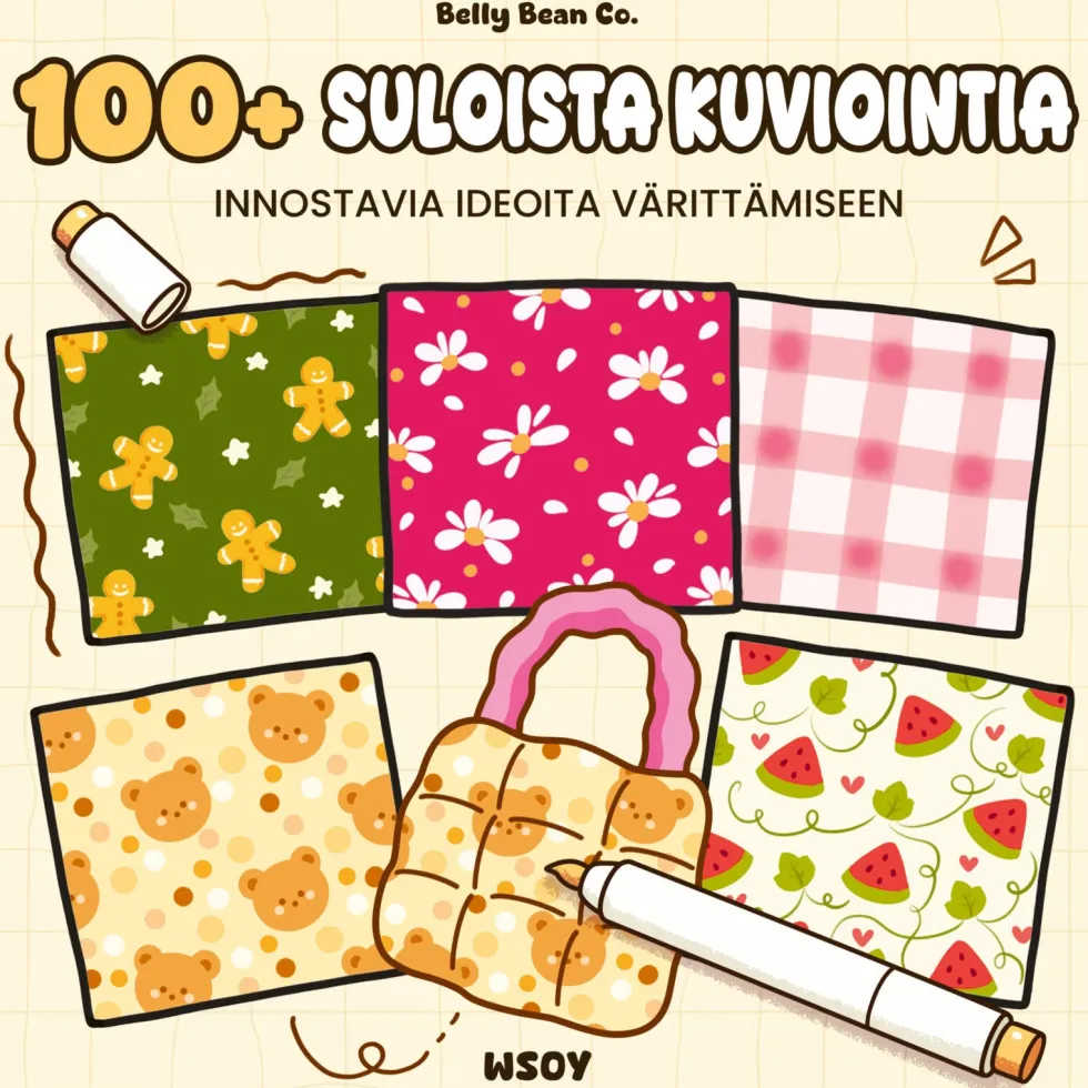 Belly Bean Co. 100+ suloista kuviointia