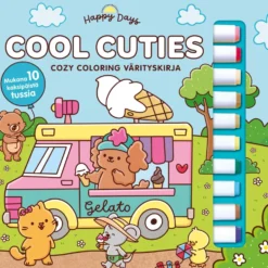 Cool Cuties - Cozy coloring värityskirja