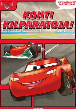 Disney Pixar Autot. Ensimmäinen sarjakuvani. Kohti kilparatoja!