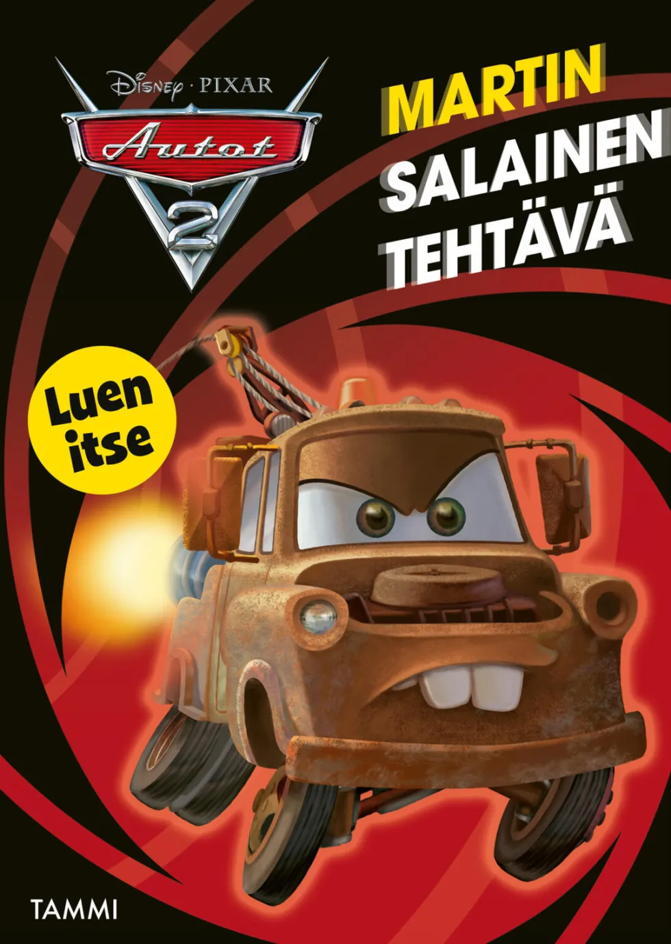 Disney Pixar Autot. Martin salainen tehtävä. Luen itse