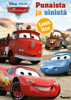 Disney Pixar Autot. Punaista ja sinistä. Luen itse