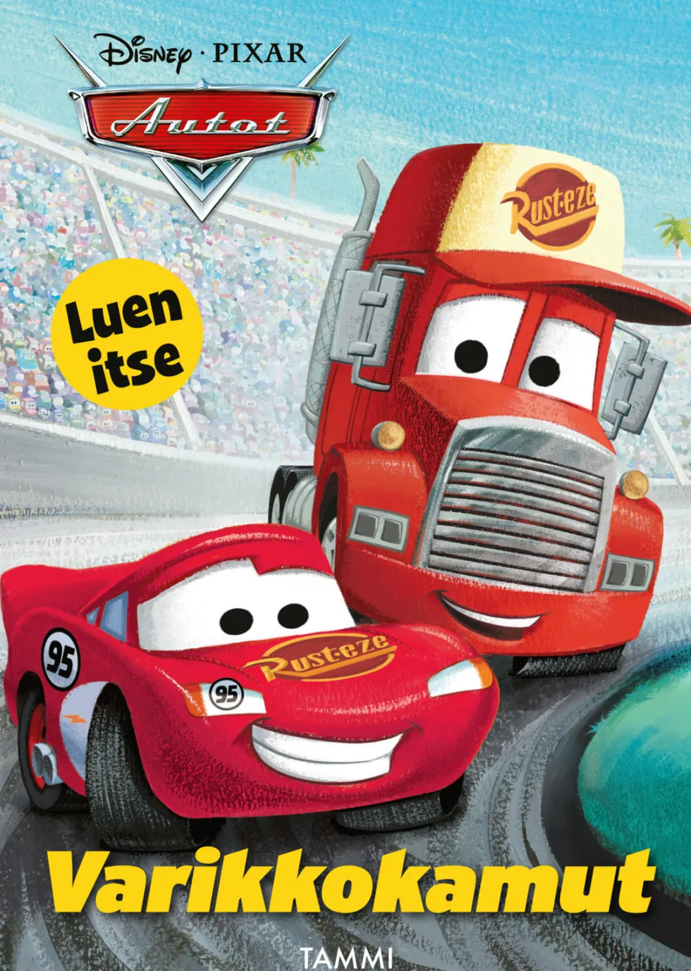 Disney Pixar Autot. Varikkokamut. Luen itse