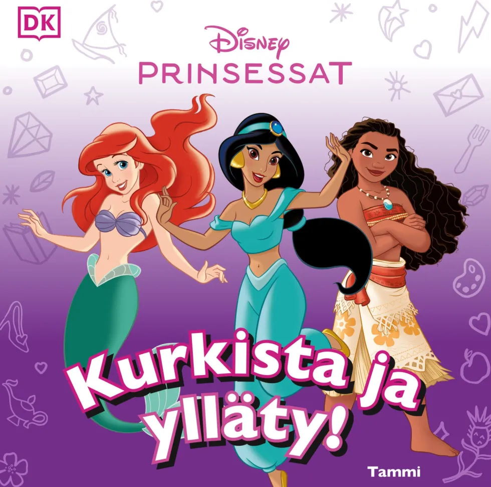 Disney. Prinsessat. Kurkista ja ylläty!