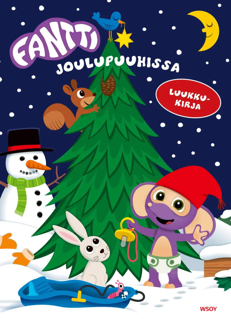 Fantti joulupuuhissa