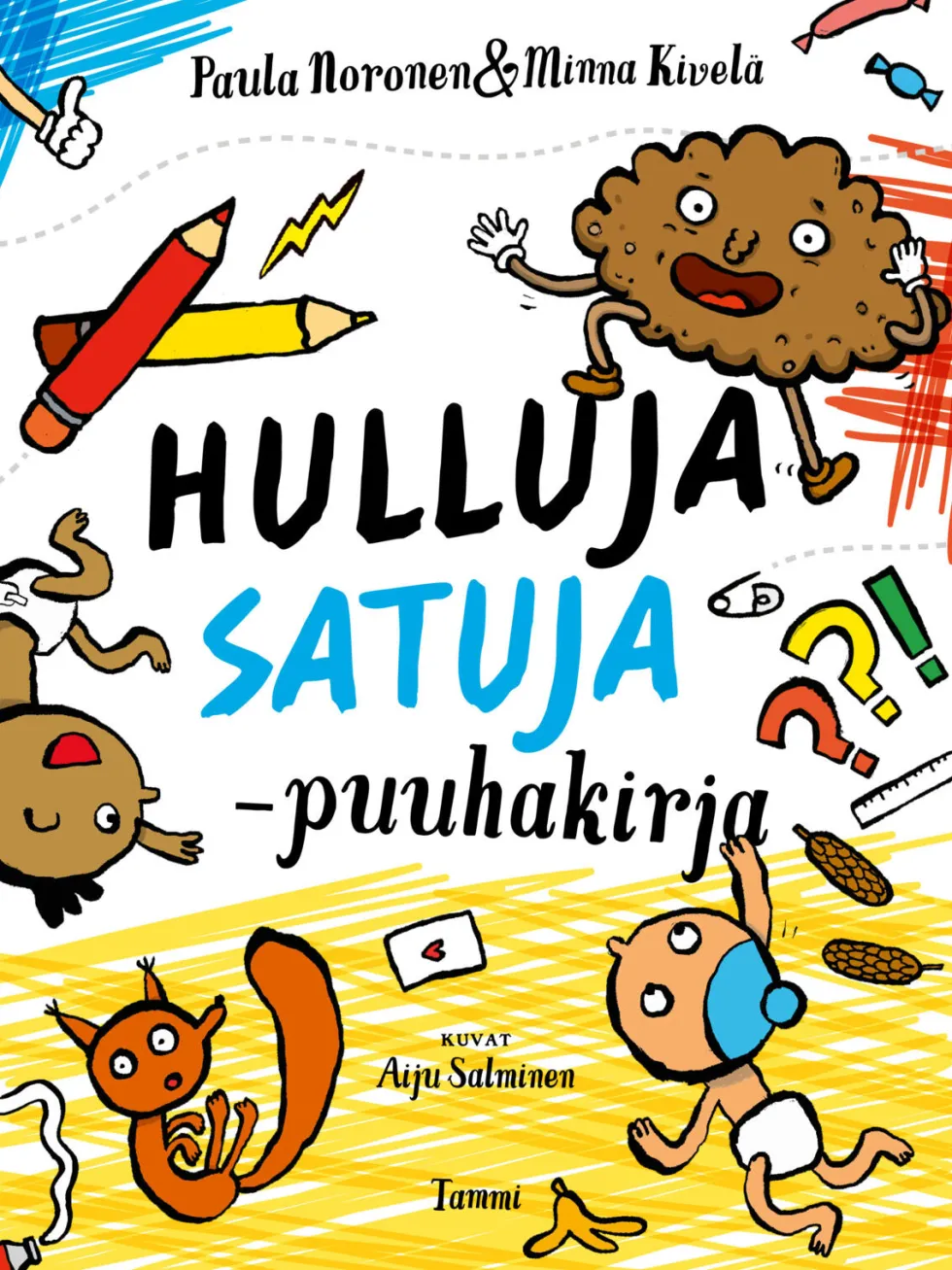 Hulluja satuja -puuhakirja
