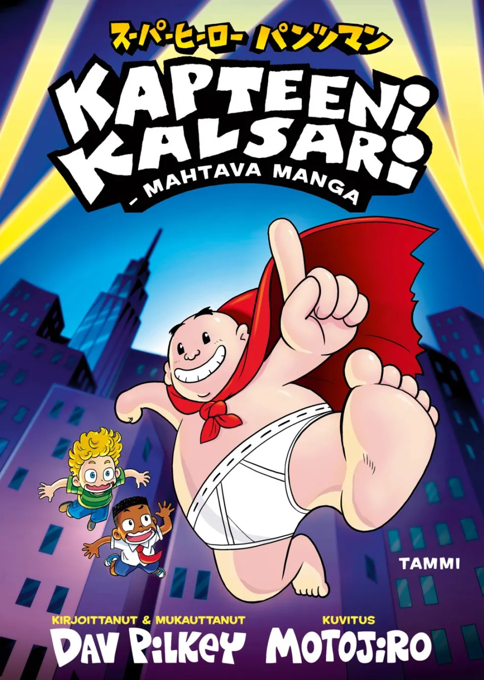 Kapteeni Kalsari. Mahtava manga
