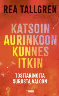 Katsoin aurinkoon kunnes itkin