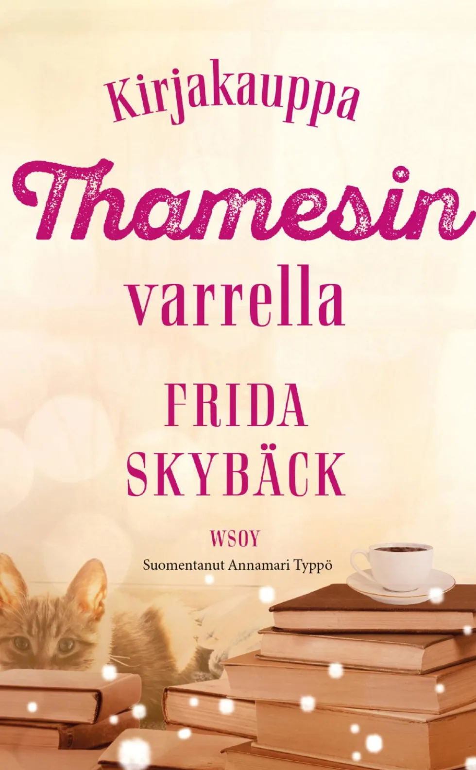 Kirjakauppa Thamesin varrella