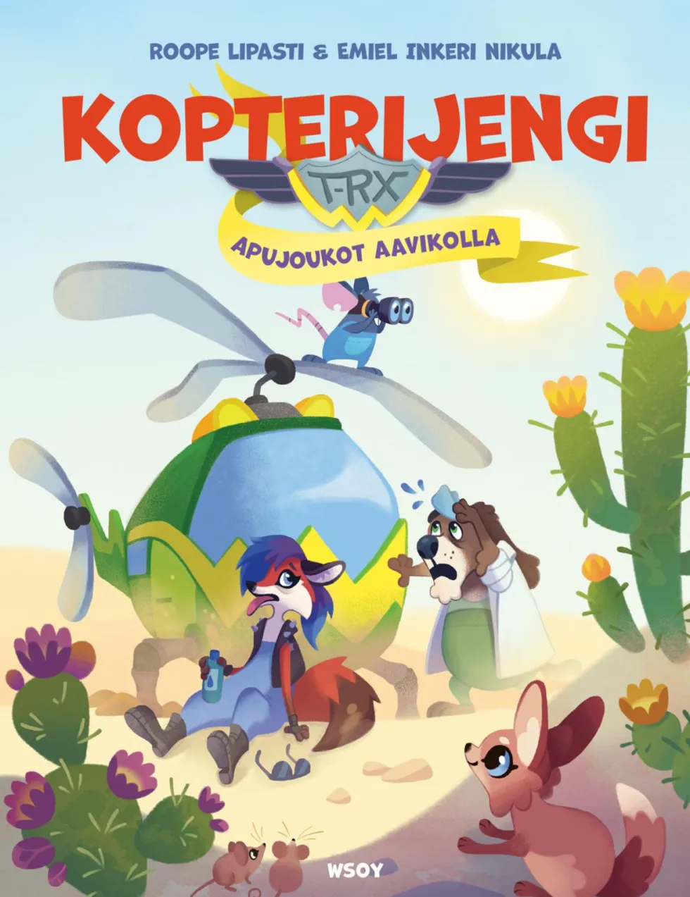 Kopterijengi T-RX 4: Apujoukot aavikolla