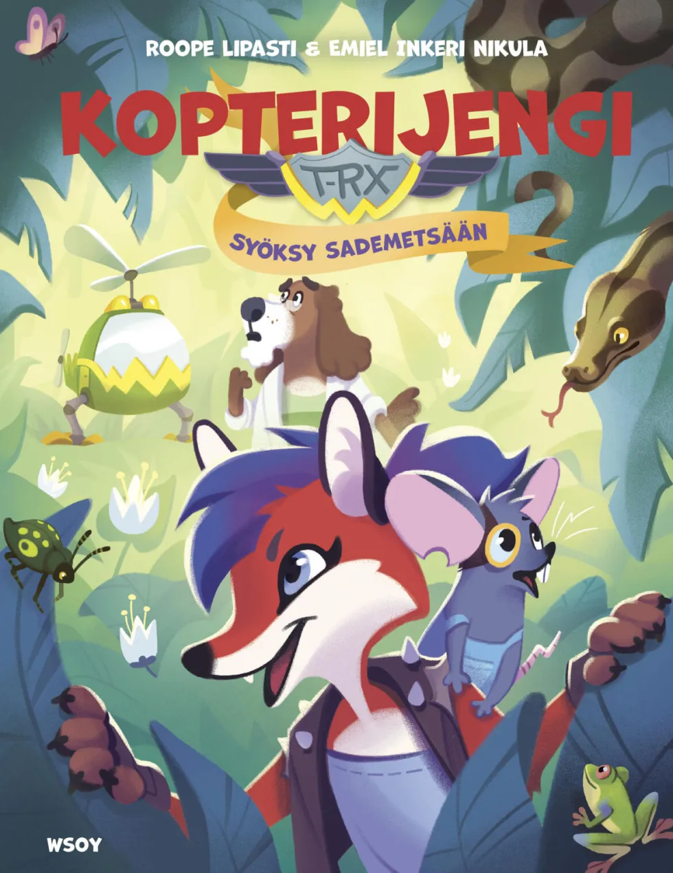 Kopterijengi T-RX 5: Syöksy sademetsään