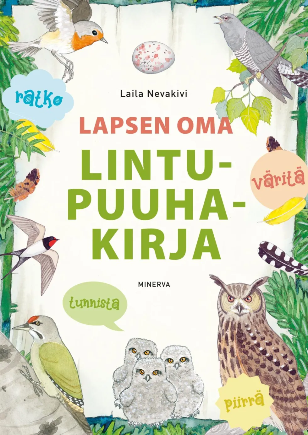 Lapsen oma lintupuuhakirja