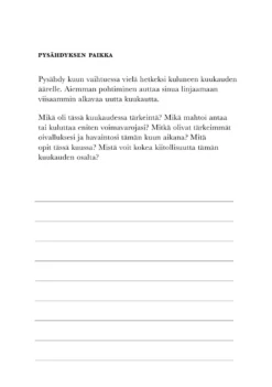 Lujasti lempeä. Kalenteri 2026