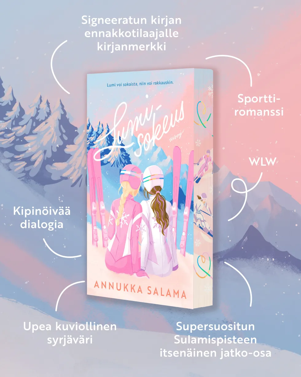 Lumisokeus (signeerattu)