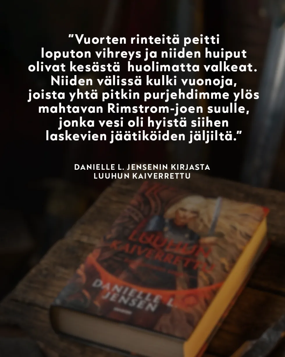Luuhun kaiverrettu