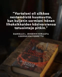 Luuhun kaiverrettu