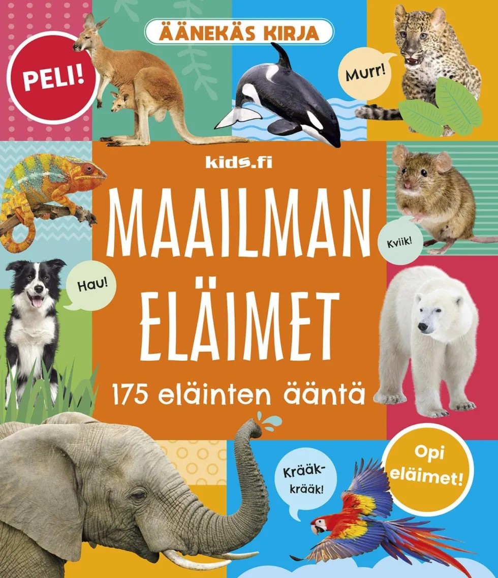 Maailman eläimet - 175 eläinten ääntä