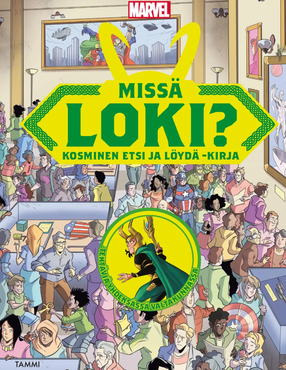 Marvel. Missä Loki? Kosminen etsi ja löydä -kirja