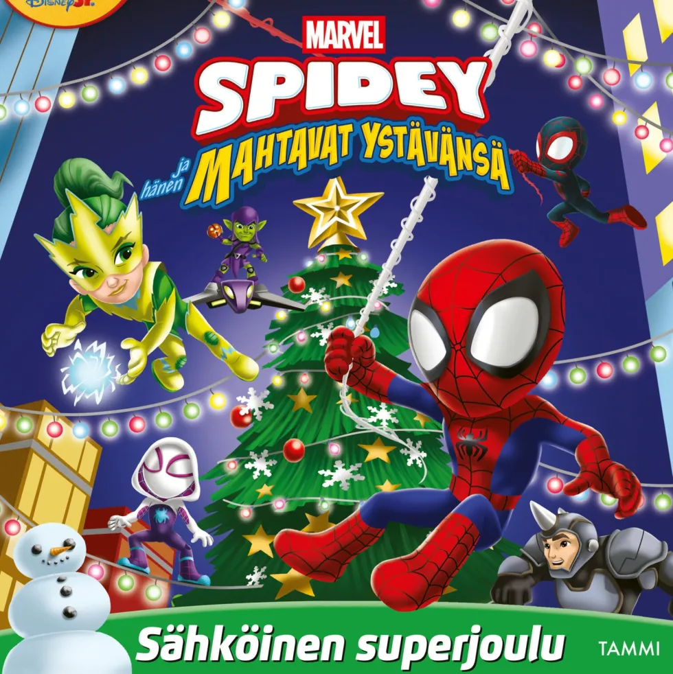Marvel. Spidey ja hänen mahtavat ystävänsä. Sähköinen superjoulu