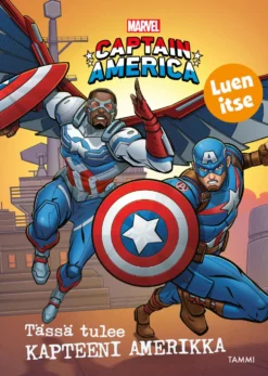 Marvel. Tässä tulee Kapteeni Amerikka. Luen itse