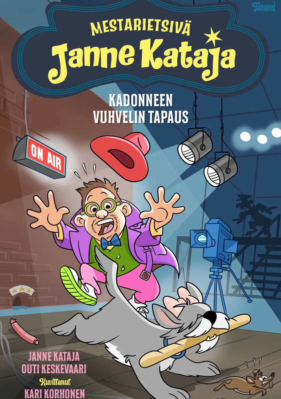 Mestarietsivä Janne Kataja – Kadonneen Vuhvelin tapaus (signeerattu)