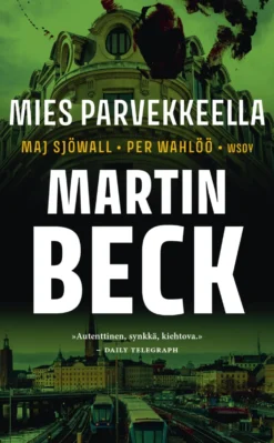 Mies parvekkeella