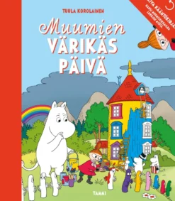 Muumien värikäs päivä ja metsäseikkailu -kääntökirja