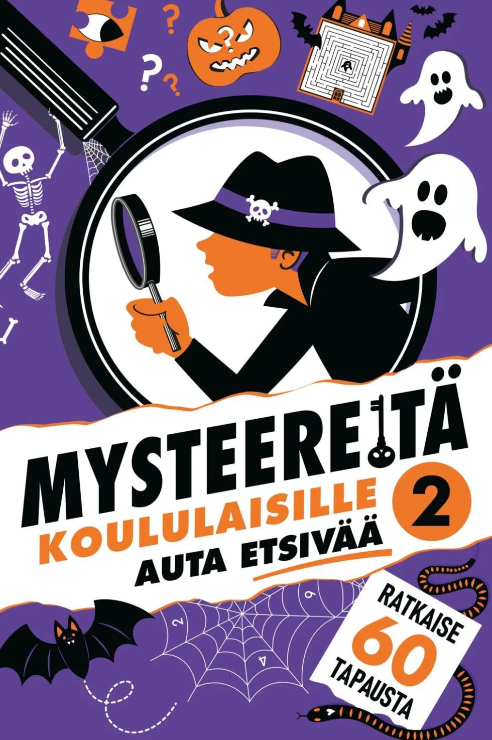 Mysteereitä koululaisille 2 - Auta etsivää ja ratkaise 60 tarinaa