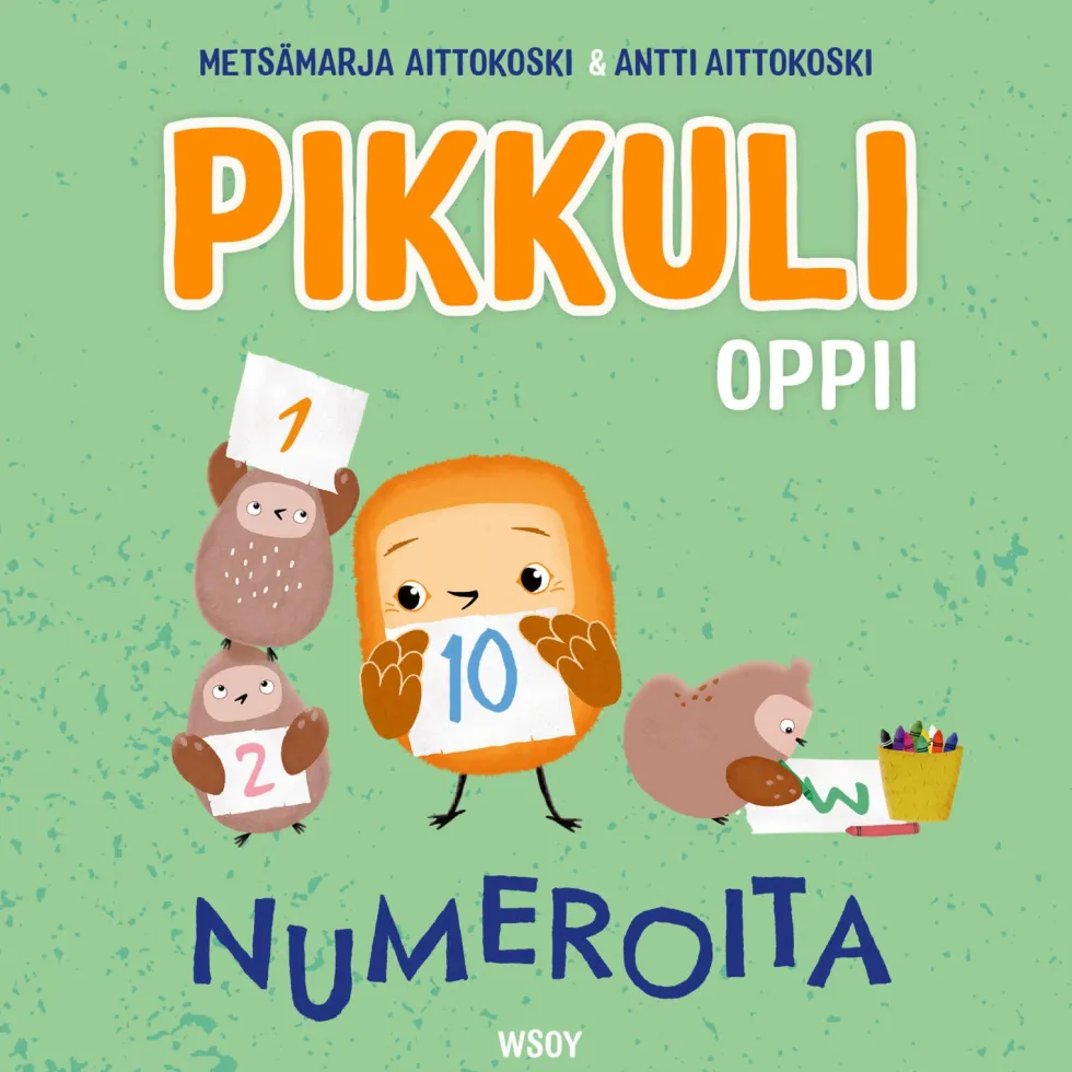 Pikkuli oppii numeroita