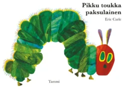 Pikku toukka paksulainen, iso pahvikirja