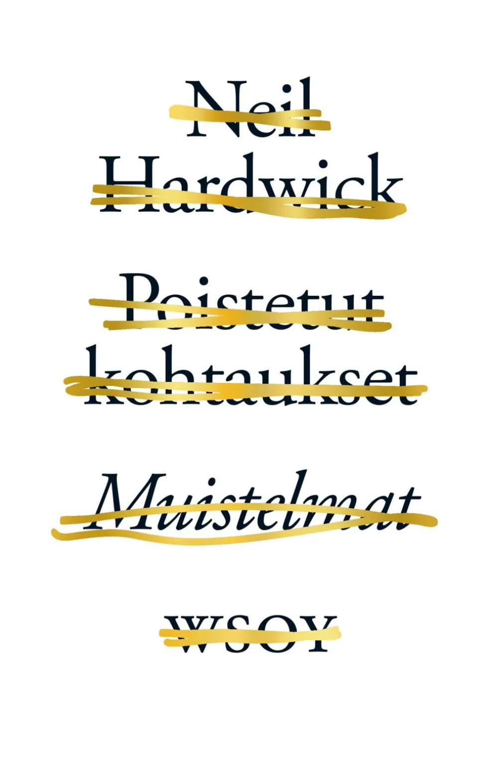 Poistetut kohtaukset