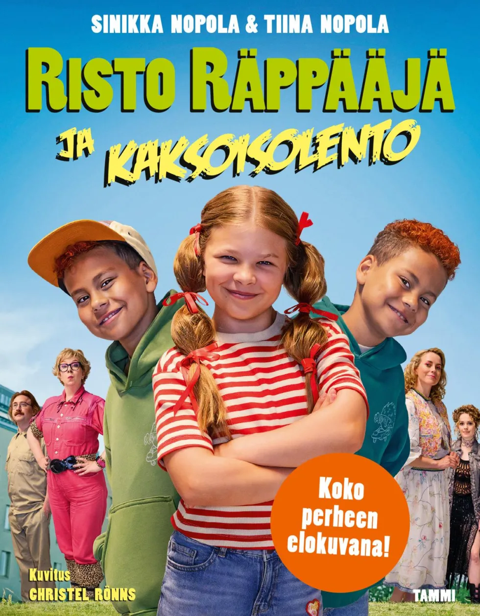 Risto Räppääjä ja kaksoisolento, leffakirja