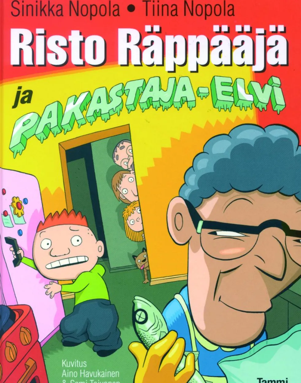 Risto Räppääjä ja pakastaja-Elvi