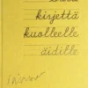 Sata kirjettä kuolleelle äidille