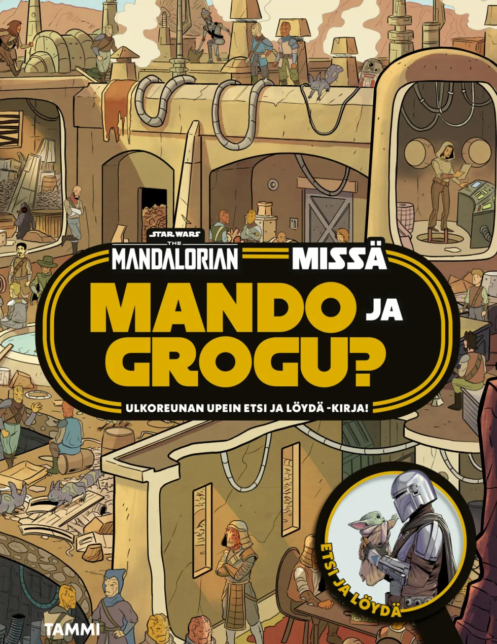 Star Wars. The Mandalorian. Missä Mando ja Grogu? Etsi ja löydä