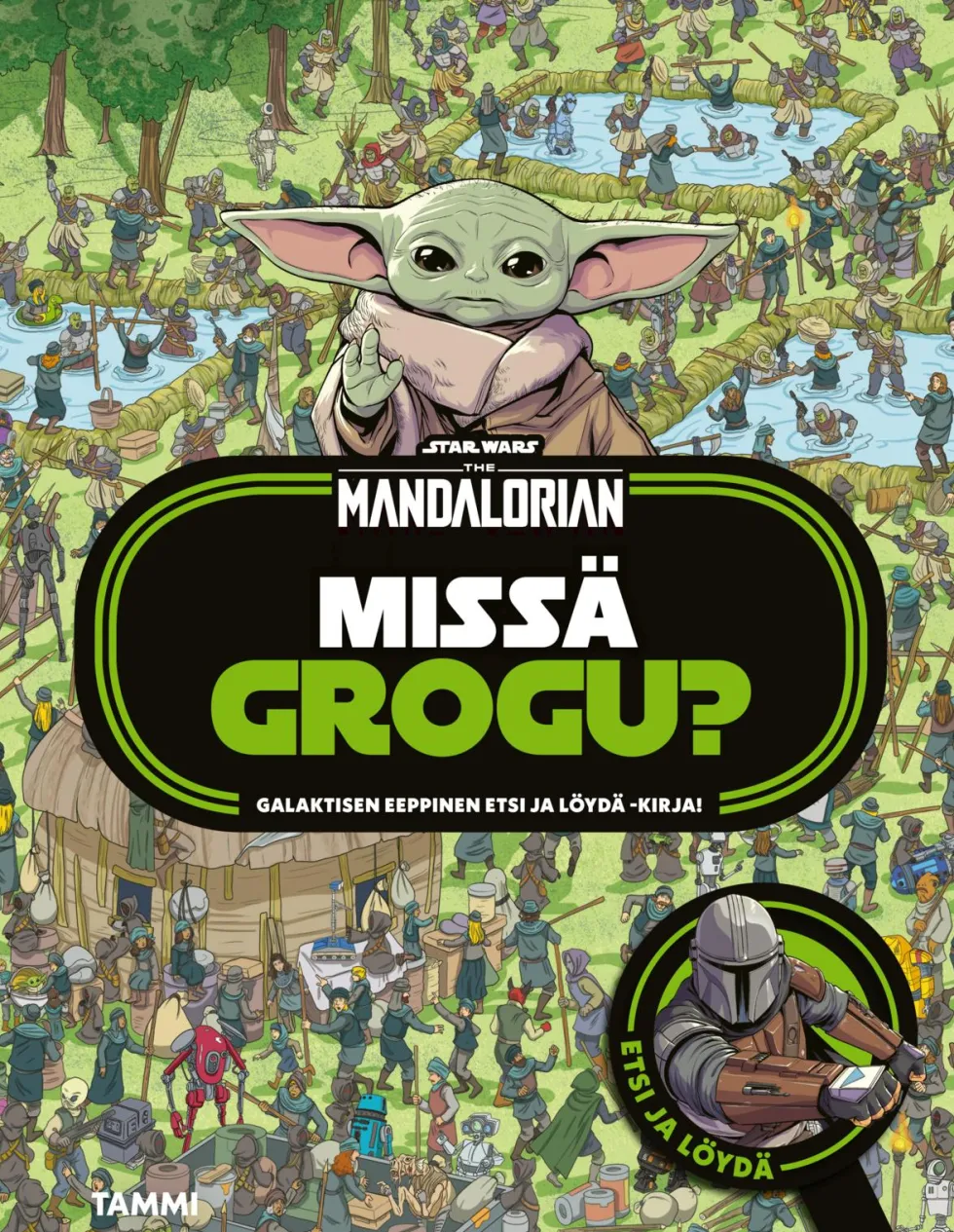 Star Wars. The Mandalorian. Missä Grogu? Etsi ja löydä