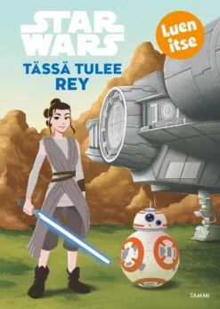 Star Wars. Tässä tulee Rey. Luen itse
