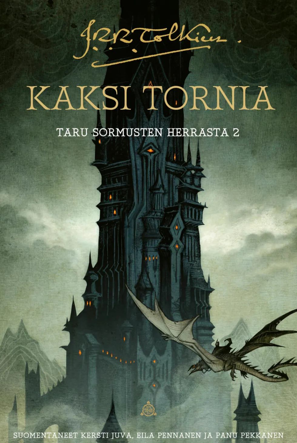 Taru Sormusten herrasta 2: Kaksi tornia (pehmeäkantinen, syrjävärjätty)