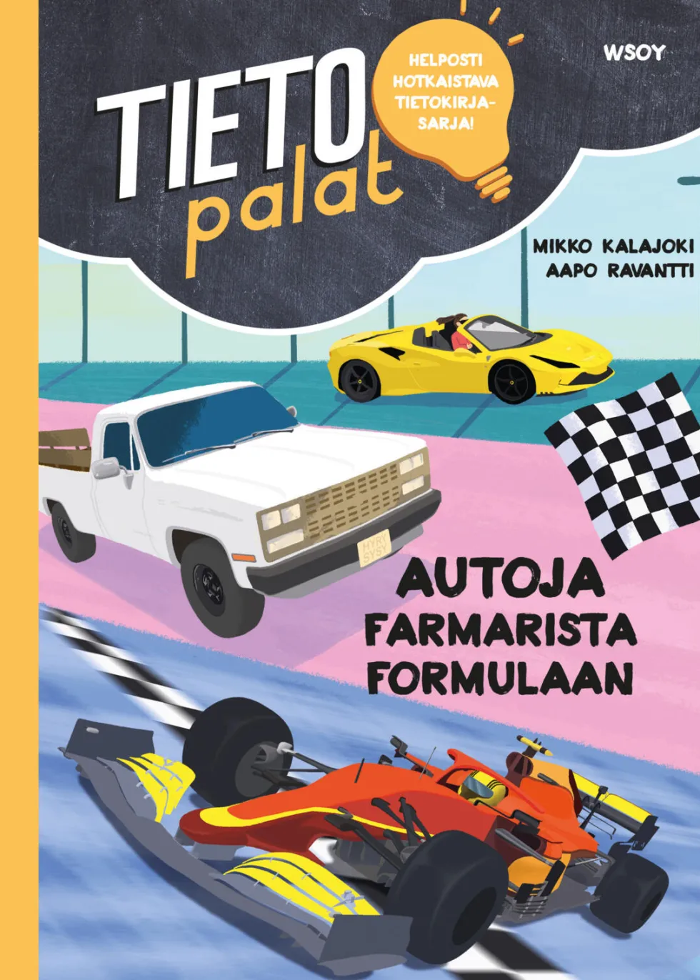 Tietopalat: Autoja farmarista formulaan