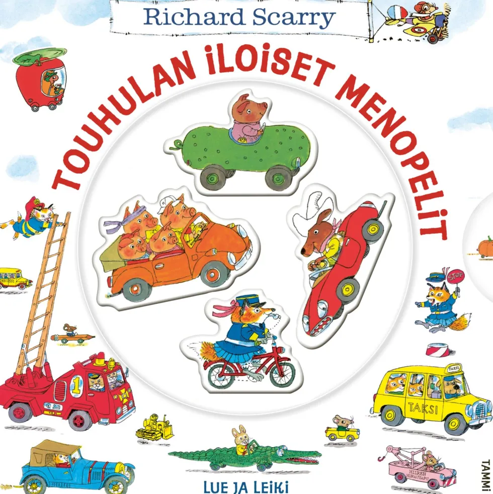 Touhulan iloiset menopelit. Lue ja leiki!
