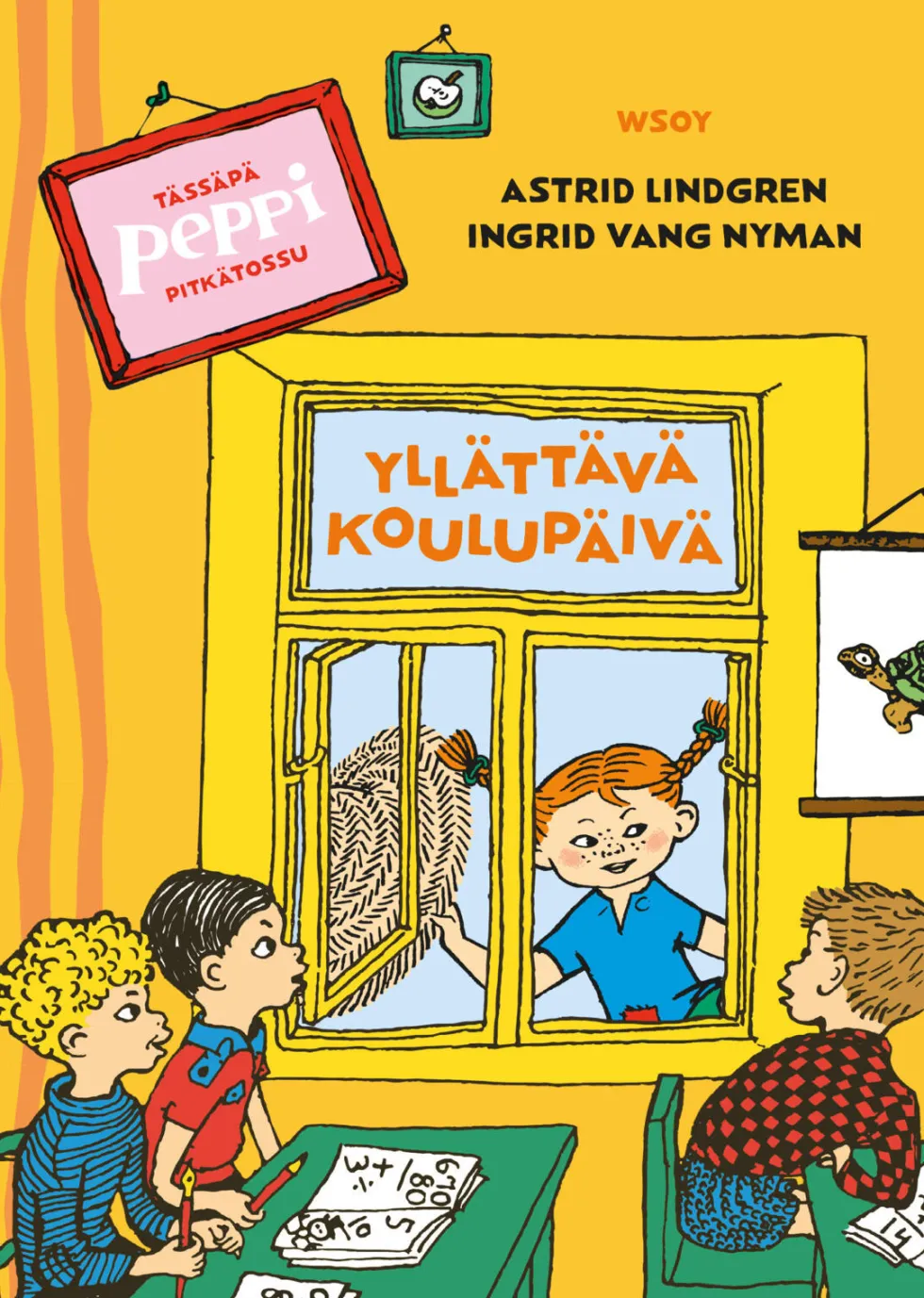 Tässäpä Peppi Pitkätossu: Yllättävä koulupäivä